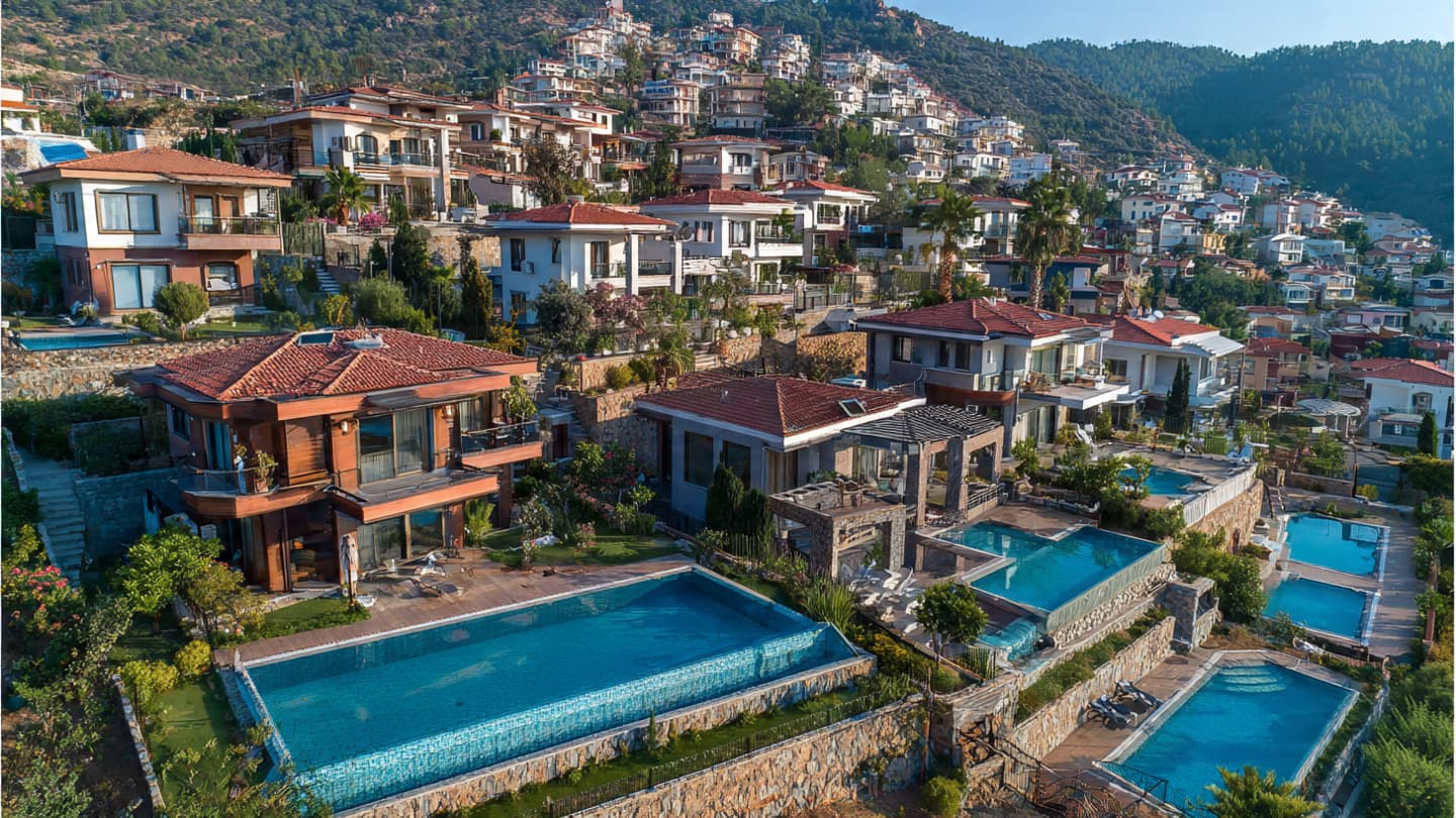 Full Deniz Manzaralı, Villa Yapımına Uygun Satılık Arsa